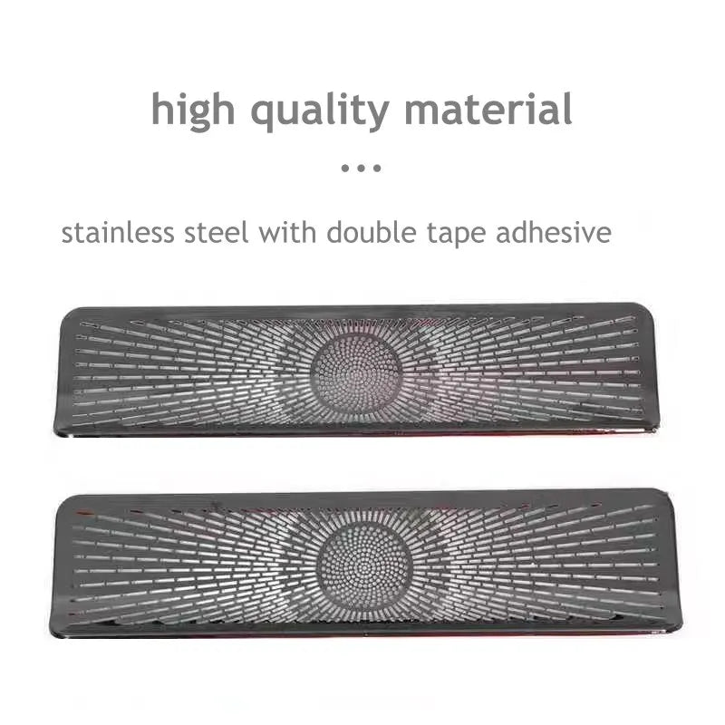 For BYD Sealion 7 EV 2024 2025 Under Seat Air Outlet Flow Vent Intake Grille Protect Cover Accessories