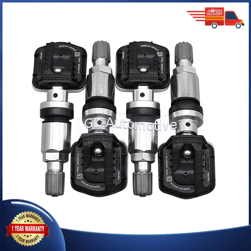 4PCS TPMS Tire Pressure Monitoring Sensor For BYD E2 E3 Song Pro DM-i  Yuan Plus EV SA-3609200B 433MHZ
