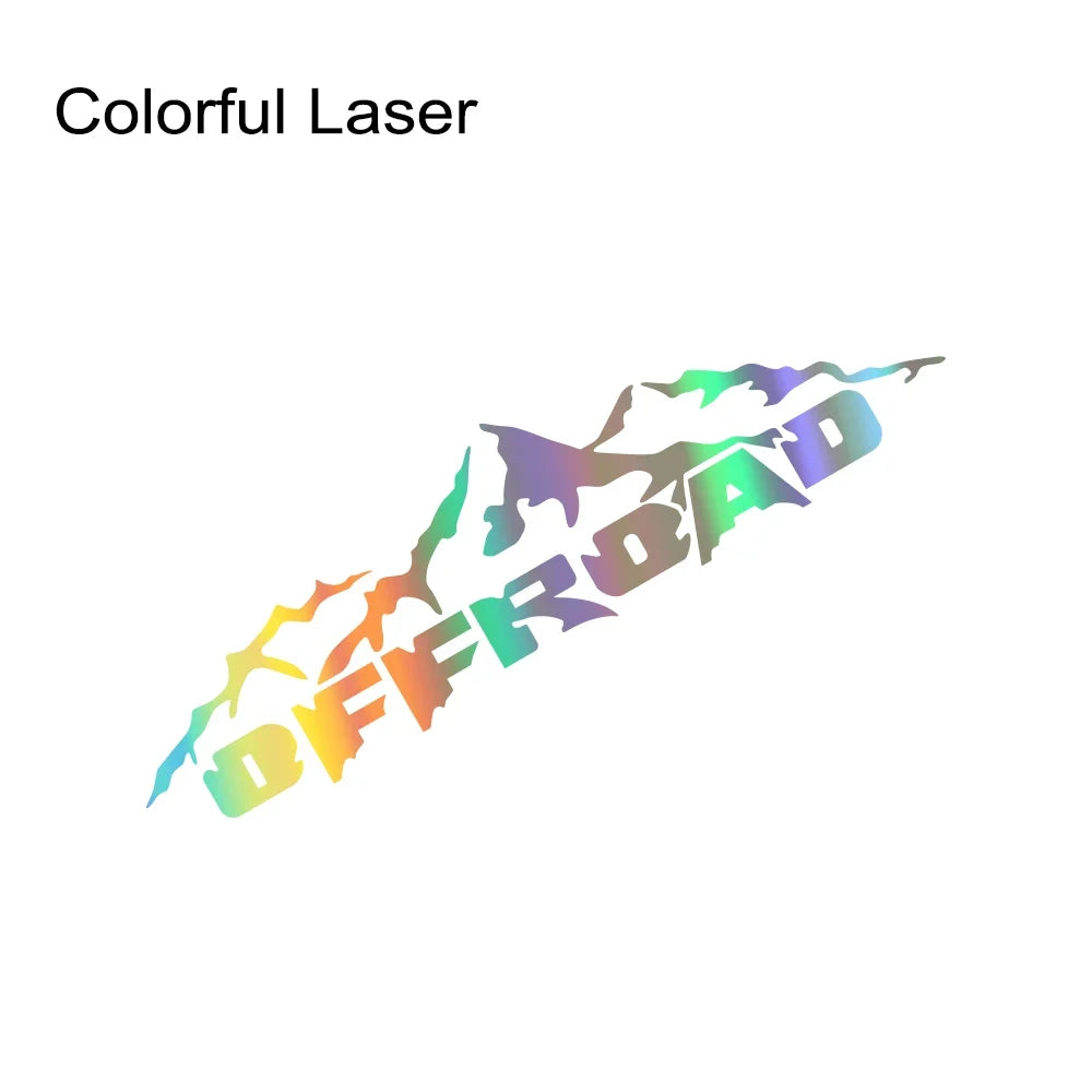 Off Road Car Sticker Truck Pickup Door Vinyl Decal DecorationAccessories For Isuzu Dmax Ford Ranger F150 Toyota Hilux GWM 4x4