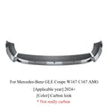Front Bumper Lip for Mercedes-Benz GLE Coupe W167 C167 AMG 2024+ GLE Class Spoiler Blade Lower Diffuser Guard Protector Cover