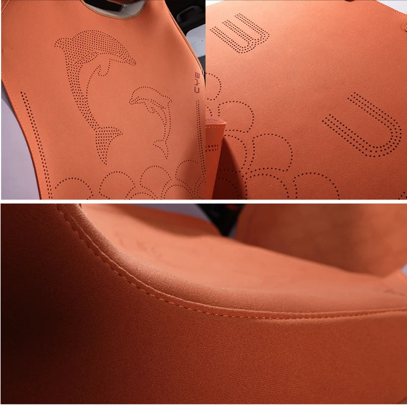 Custom Car Seat Covers For BYD Dolphin 2021 2022 2023 byd Suede leather Car Seat Protective Cover Auto Interior Accessories