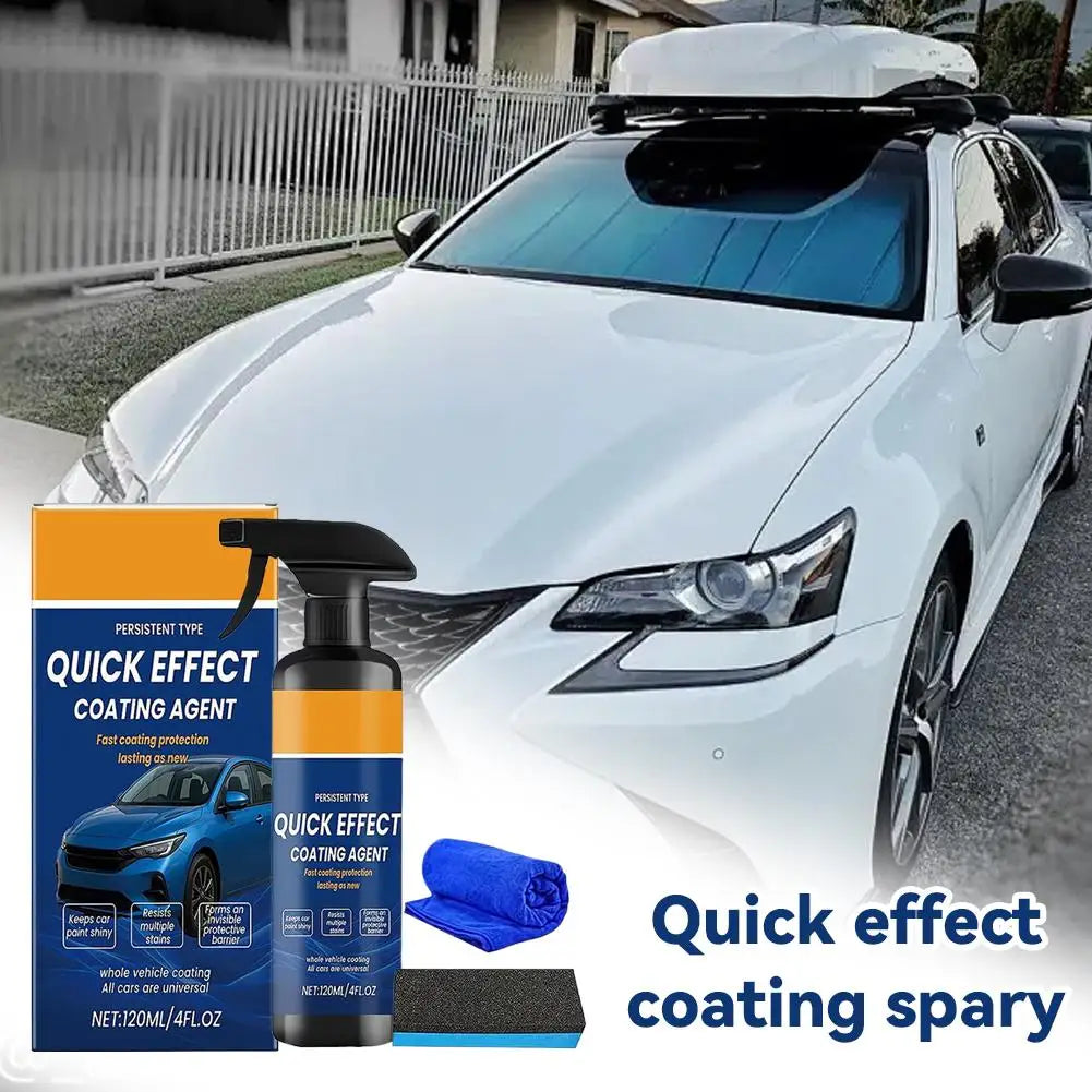Automotive Paint Coating Agent Spray 120ml Ceramic Shine Liquid Polish Nano Protection Shield for Car Exterior Care Tools 1/5PCS