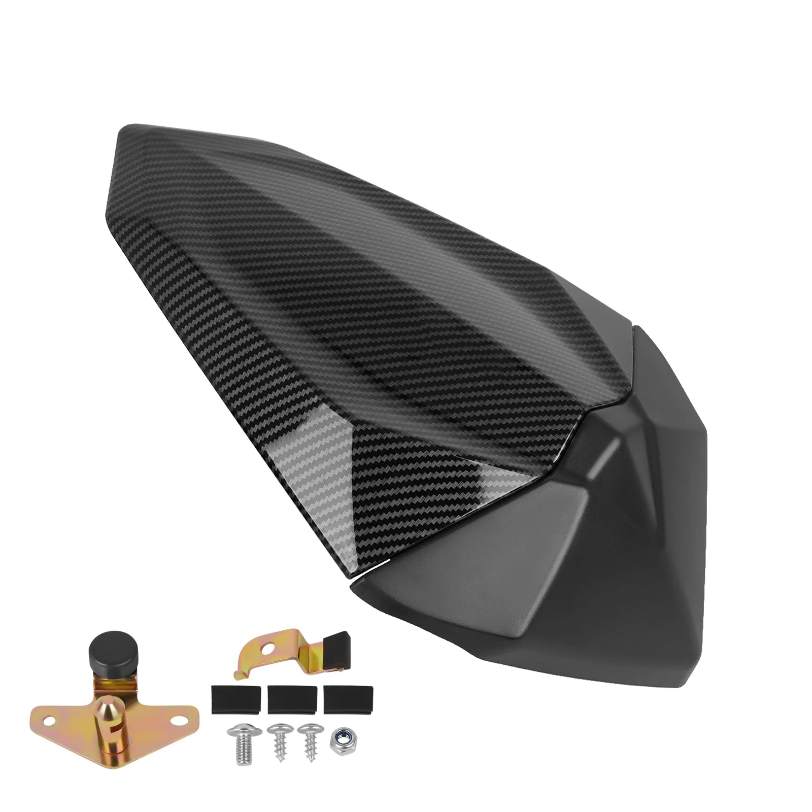 لكاواساكي نينجا 500 Z500 نينجا 500 Z 500 SE 2024-2026 غطاء المقعد الخلفي للدراجة النارية، غطاء مقعد الرديف الخلفي للراكب، الذيل الانسيابي