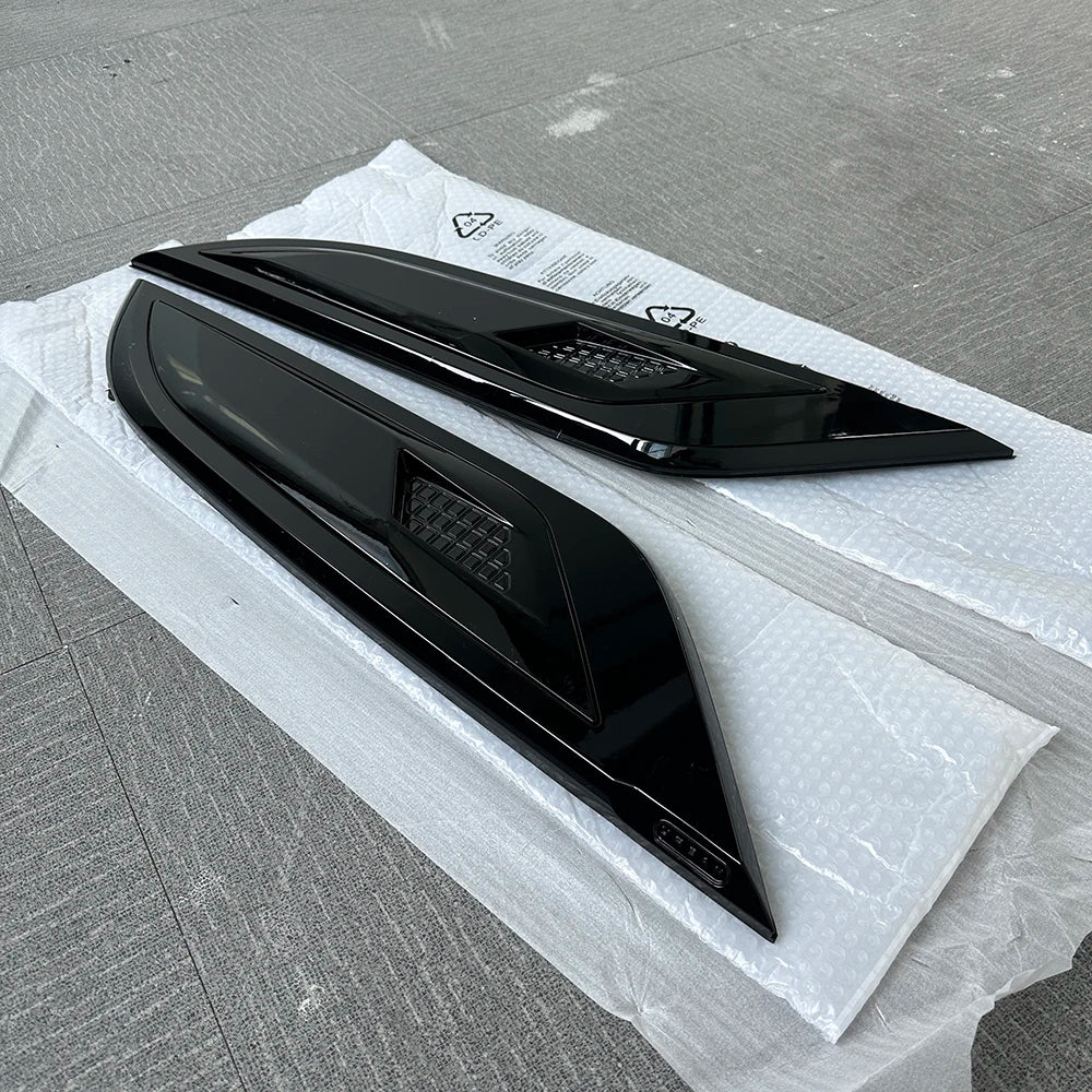 Urban Style HOOD BONNET AIR VENT COVERS For LAND ROVER DEFENDER 90 110 130 L663 2020 2026+  Car Accessories