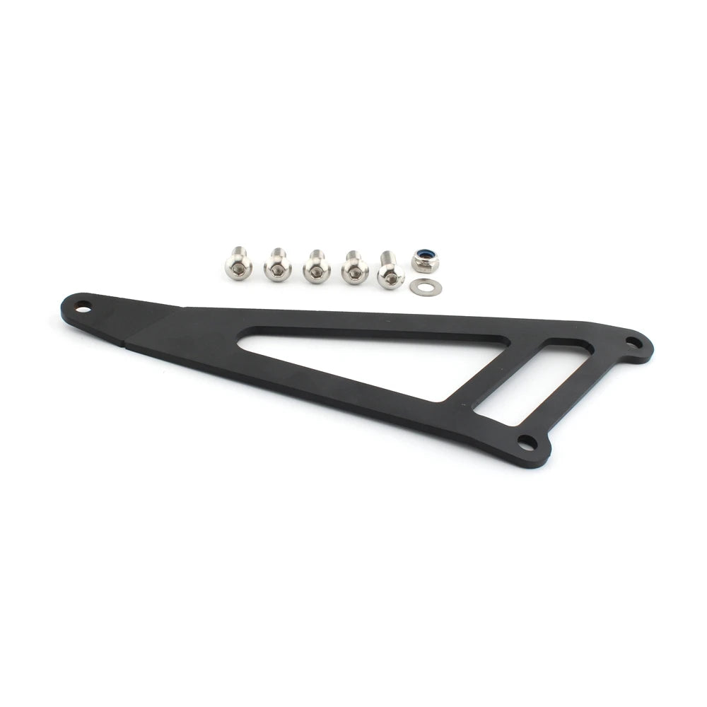1PCS Motorcycle Aluminum Exhaust Hanger Bracket Accessories Muffler Support For KAWASAKI Ninja ZX4R ZX 4R ZX-4R ZX4RR 2023-2026
