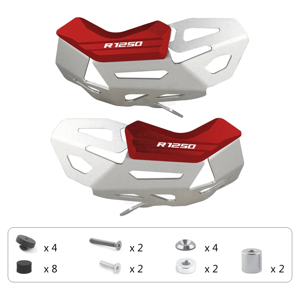 For BMW R1250GS R 1250 GS ADV Adventure R1250RS R1250RT Engine Guards Cylinder Head Guards Protector Cover Left&Right Guard