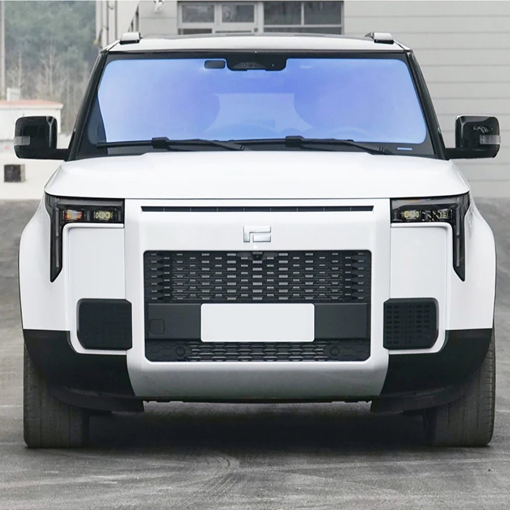 Car Smoked Black Headlight Film Modified TPU Front Headlight Color Protective Film Parts For BAIC JISHI Polestone 01 Rox 01
