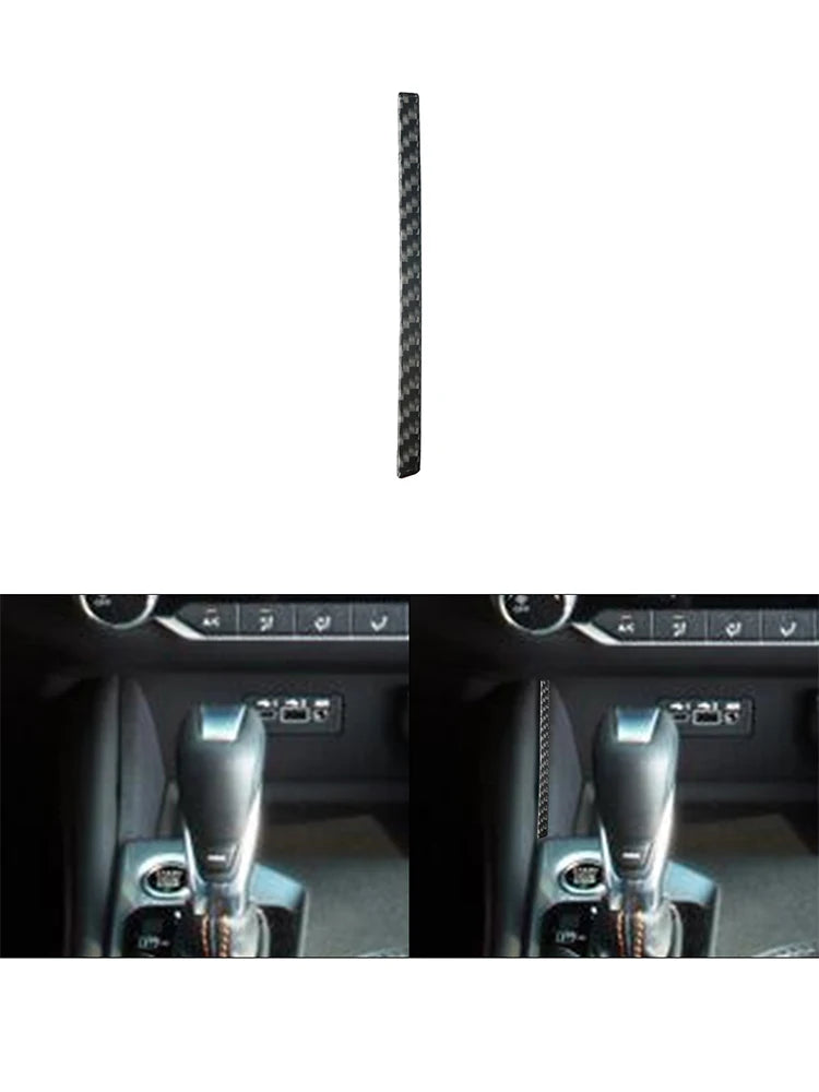Car imitation Carbon Fiber Sticker For Nissan Altima 2019 2020 2021 2022 2023 Car interior Decorative accessories