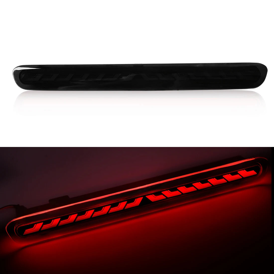 LED High Mounted Brake Light For Toyota Hilux Revo 2015 2016 2017 2018 2019 2020 3rd Third Middle Dynamic Flowing Tail Stop Lamp