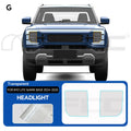 For BYD Ute Shark Base 2024-2026 Headlight Rearview TPU Protection Film Anti-scratch Pre-cut Clear PPF Resistant Invisible Cover