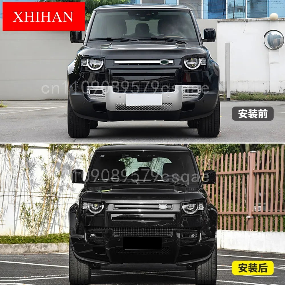Car Body kit for Land Rover Defender 90 110 130 007 20-25 modified Front Rear Bumper Lip Bumper lower guard Spare Tire Cover