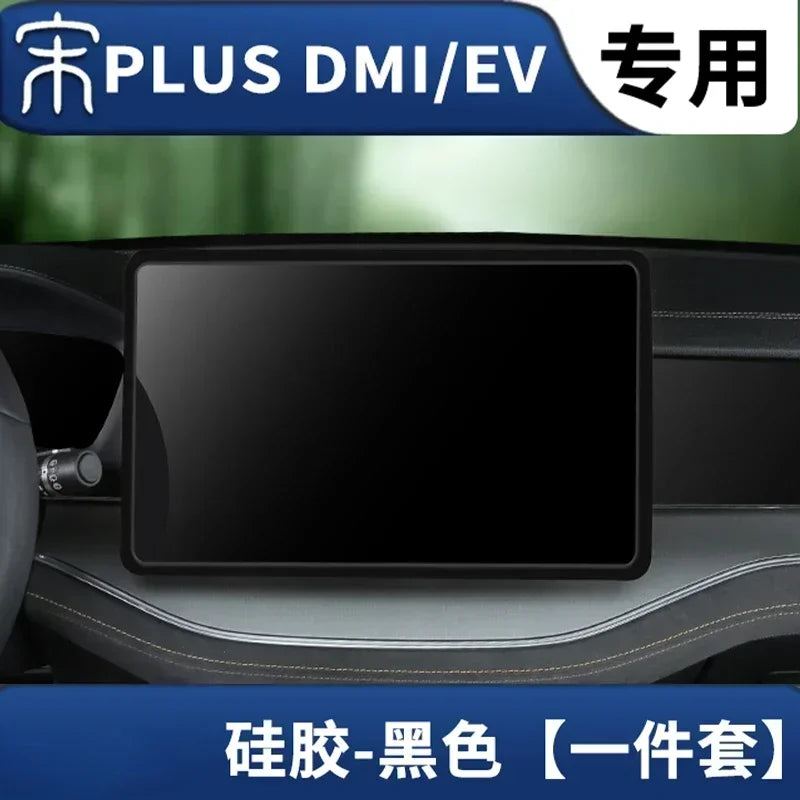 For BYD Seal U Sealion 6 Song Plus DMi/EV Car Navigation Screen Border Protective Case Center Console Pad Frame Protective Pad C