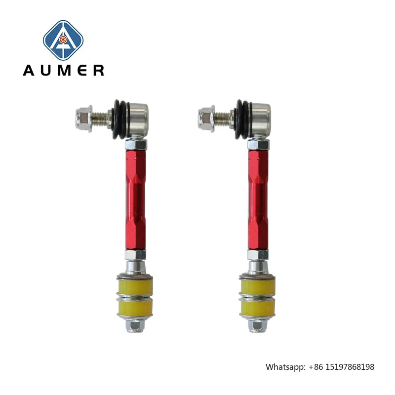Aumer Factory Adjustable Stabilizer Link for TOYOTA Land Cruiser Prado LC79 LC80 LC100 LC200 LC300  Hilux Nissan Patro Y61 Y62