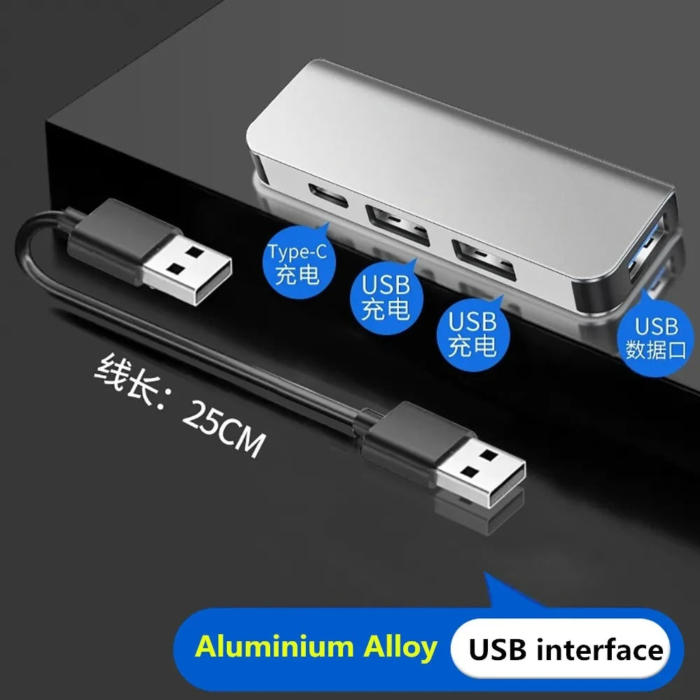 لبايك جيشي بولستون 01 روكس 01 2023 2024 2025 ملحقات تعديل واجهة محول USB تمديد Type-C للسيارة