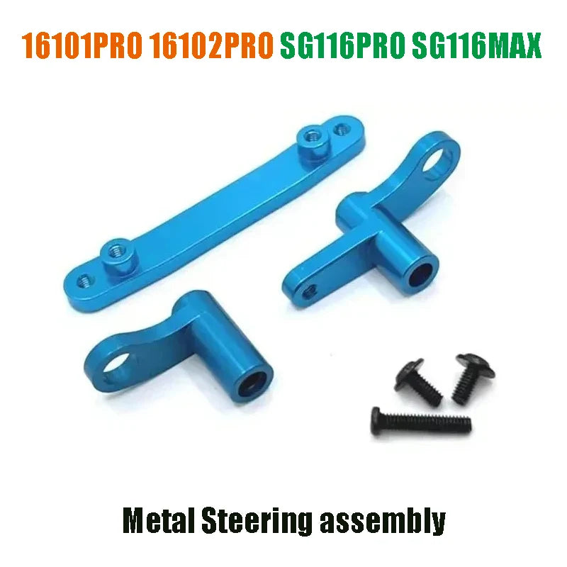 16102PROSCY 16101 PRO  SG116MAX RC Automotive Aluminum Parts Suspension Arm Steering Assembly Drive Shaft Gear Upgrade Metal Kit