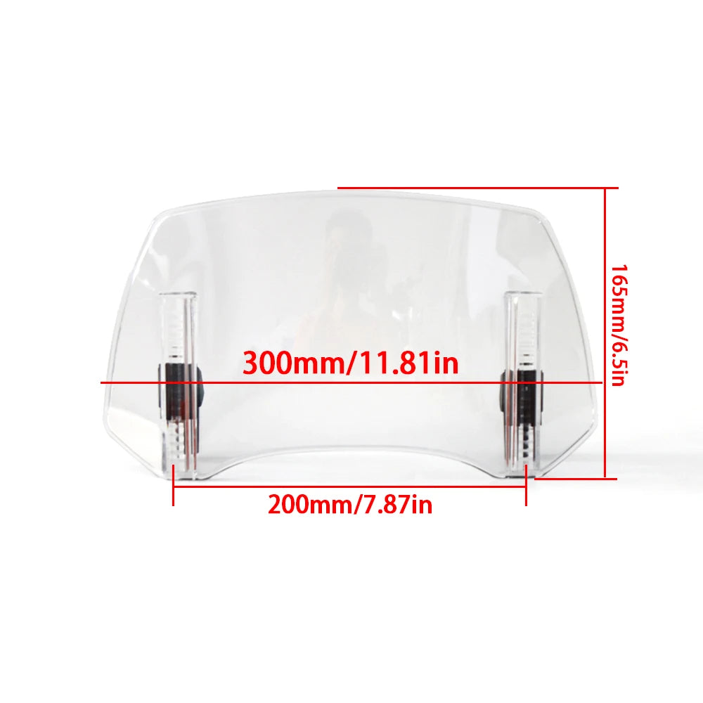 FOR YAMAHA TENERE 700 XMAX 300 250 400 TRICITY 155 125 TMax Lux Max Risen Adjustable Windscreen Windshield Spoiler Air Deflector