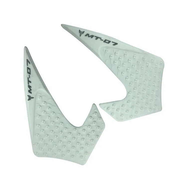 For YAMAHA MT-07 FZ07 2013-2017 Motorcycle Accesorios Rubber Side Fuel Stickers Anti Slip Fuel Tank Pad