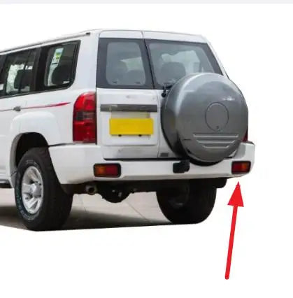 1 Piece Rear Bumper Lamp Cover for Nissan Patrol Y61 Rear Bumper Light Frame for Y61 Bumper Cover GDDT GDDT Lamp Cover