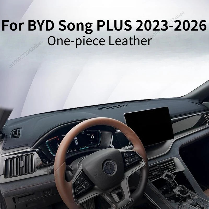 Dashboard Mat, Dashboard Anti-Glare Sunshade Pad, Car Accessories Compatible For BYD Song PLUS 2023-2026 Interior Accessories