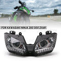 Motorcycle Headlight Fairing Kit for Kawasaki NINJA 250 300 ZX6R ZX 6R 13-16