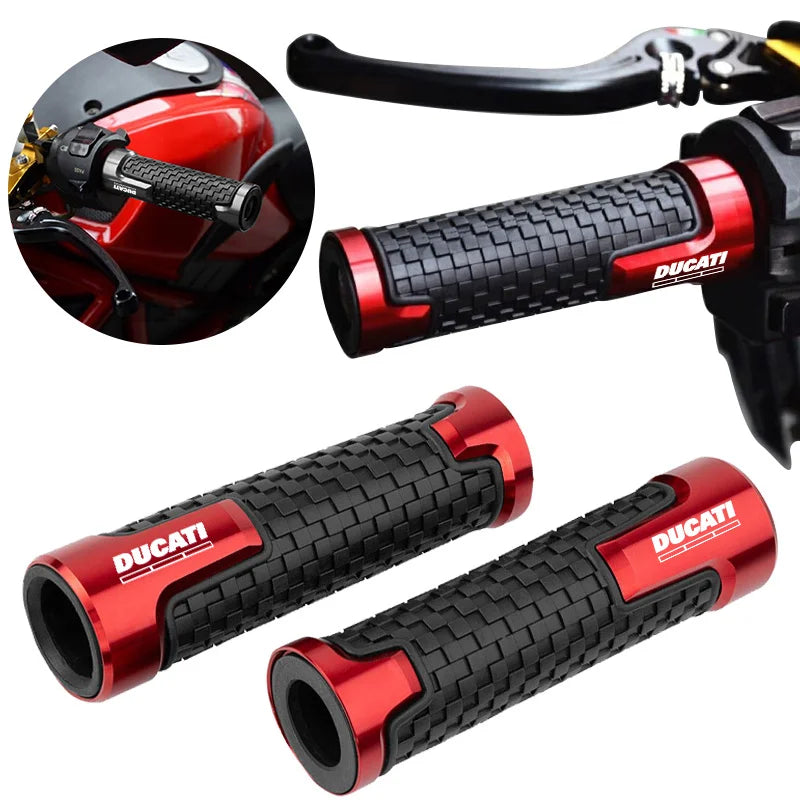Motorcycle Non Slip Handlebar Grip Throttle CNC Hand Bar Grips For Ducati Monster Panigale 748 749 999 1098 1199 1299 1198 848 S