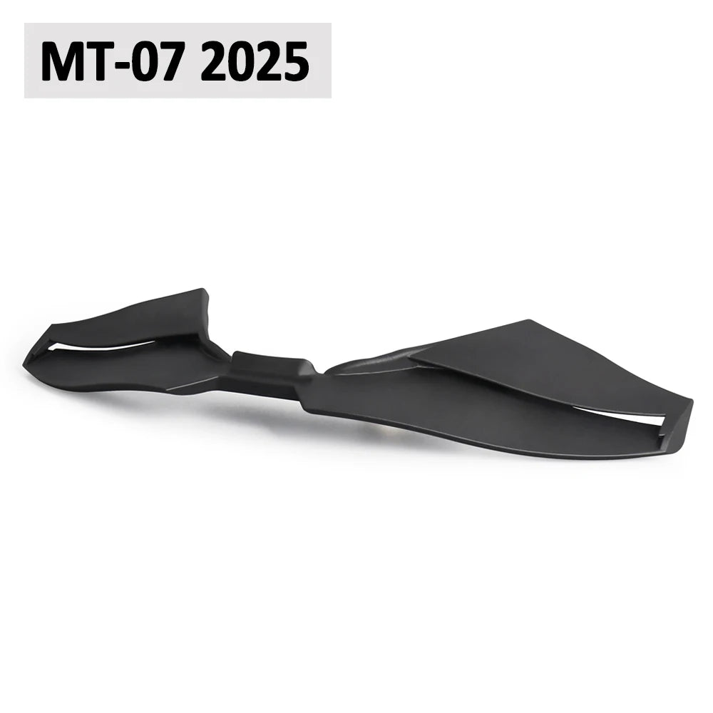 MT 07 2025 Motorcycle Downforce Winglet Aerodynamic Wing Front Spoiler Kit New Accessories Front Spoiler For Yamaha MT07 MT-07