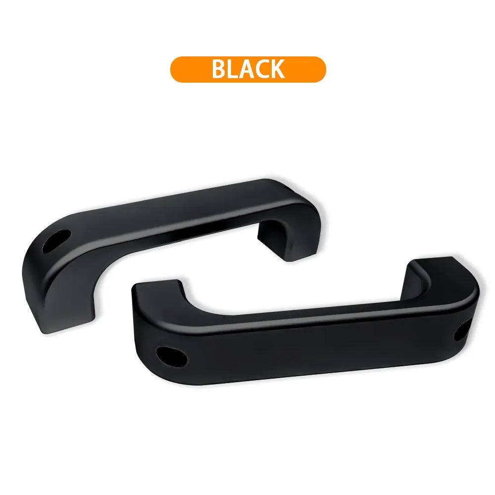 For Land Rover Defender 110 130 90 Car Interior Aluminum Alloy Black Door Handle Trim Accessories NEW