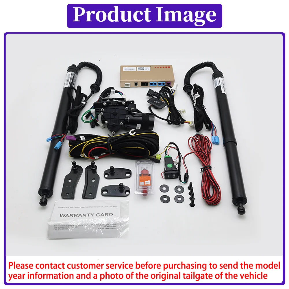 ZJCGO for Rox Polestones 01 Adamas 2023-2026 OEM Upgrade Car Automatic Power Liftgate Kit Smart Auto Electric Tailgate System