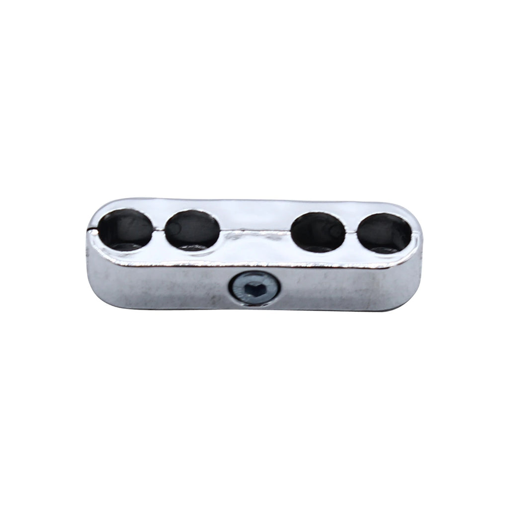 #91H Automotive Parts & Accessories,7mm 8mm Spark Plug Wire Separators Looms Dividers for ford Chevy 9723 (Chrome)