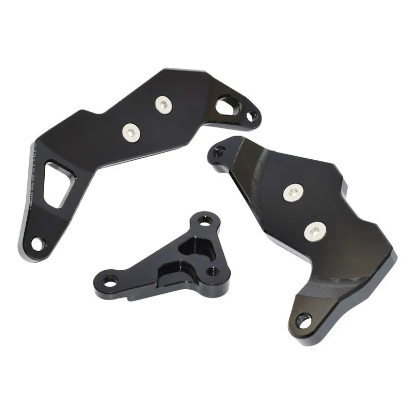 Motorbike Engine Crash Pads Guard Pad Frame Sliders Protector For Kawasaki Ninja 250 400 2018 2019 2020 2021 2022 2023 2024