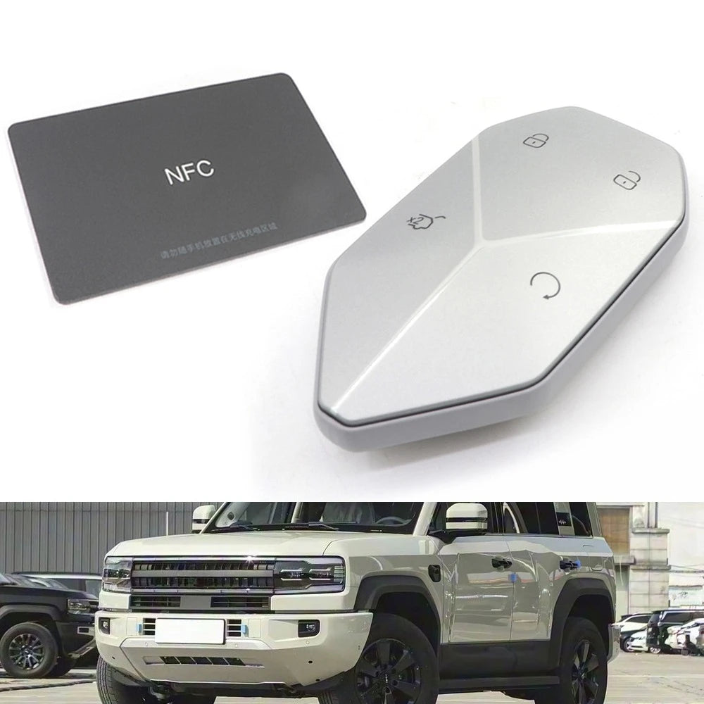 1 Pcs Auto Remote Smart Key/NFC Card For BYD Formula Leopard 3 Leopard 5 Formula Leopard 8 Bao 5 Denza B5 B8
