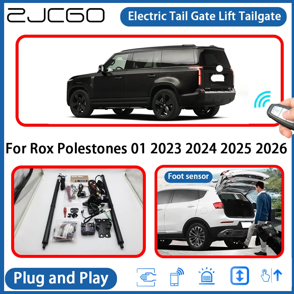 for Rox Polestones 01 2023 2024 2025 2026 Automatic Powered Tailgate Power Liftgate Electric Tail Gate Lift Assisting System