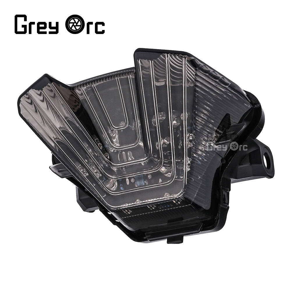 ضوء خلفي LED للدراجات النارية ضوء إشارة انعطاف مكابح مدمج لدراجات ياماها MT-07 MT07 2018 2019 2020 2021 2022 2023 2024
