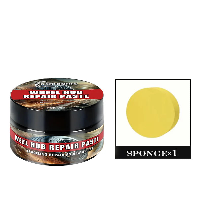NEW 1 Piece Universal Wheel Repair Set - Alloy Rim Scratch Polishing Paste, Car Wheel Care Polishing Cream, Alloy Spoke Scratch