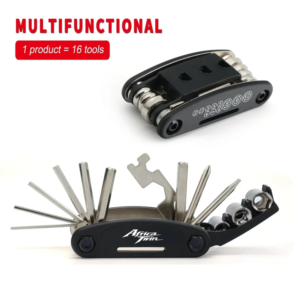 Multifunction Screwdriver Repair Tool Bicycle Multi Folding Motorcycle For HONDA Africa Twin CRF 1100 1000 L CRF1100L CRF1000L