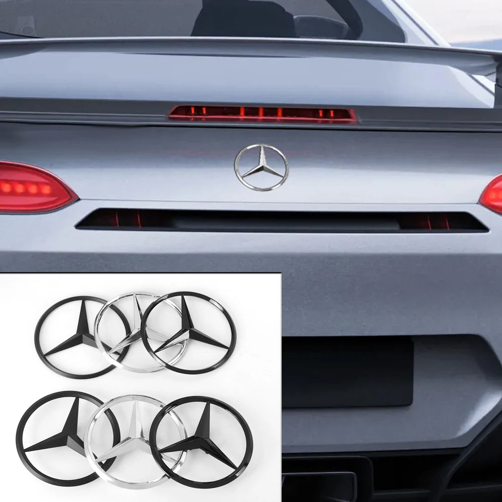 Car Original Rear Trunk Label Stickers Decor For Mercedes-Benz W117 CLA180 2015 2017 CLA200 2013-2019 CLA250 CLA45 AMG 2014-2019