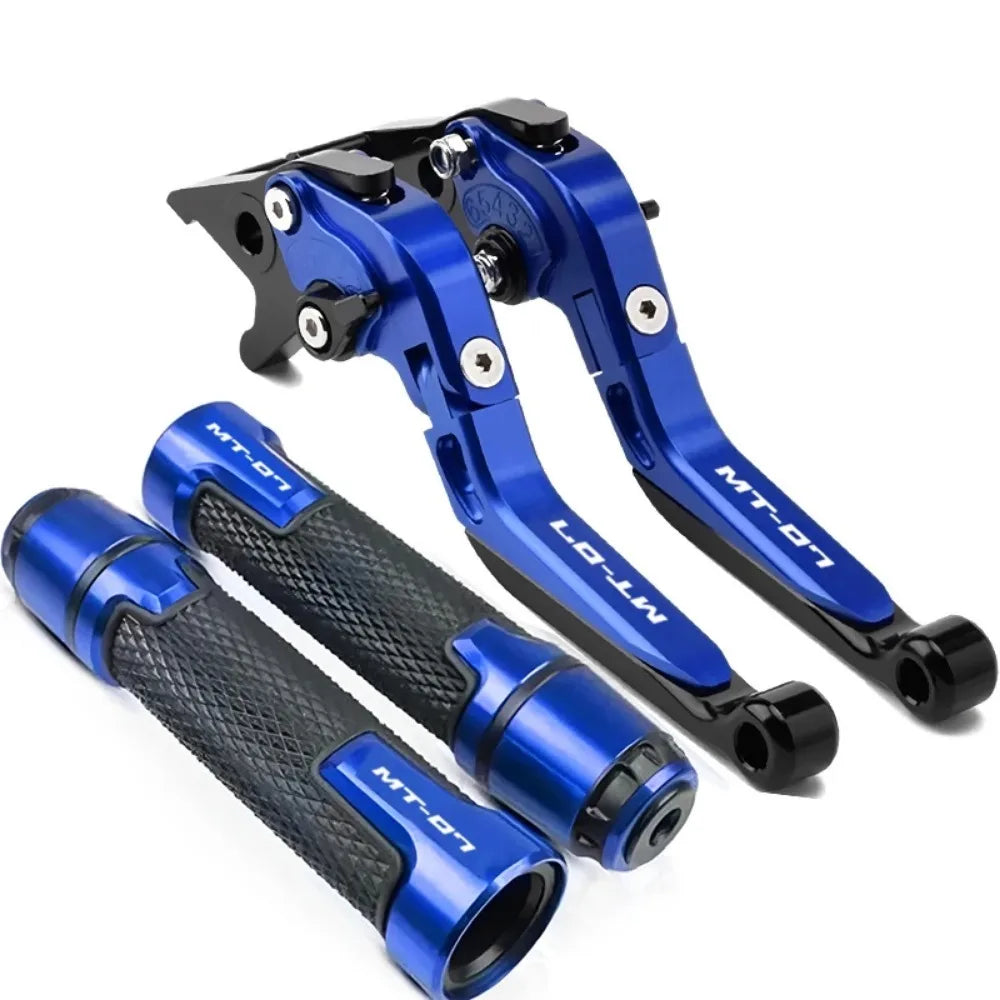 For Yamaha MT-07 FZ-07 MT 07 FZ07 MT07 FZ 07 2014-2025 Motorcycle CNC Adjustable Folding Extendable Brake Clutch Levers Handle