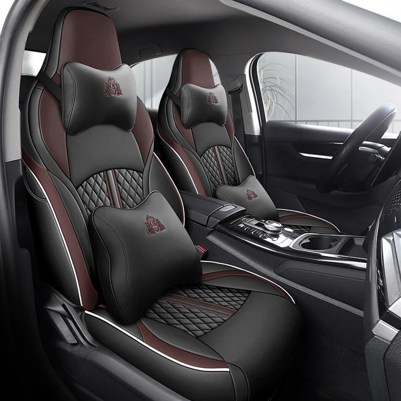 Luxury Interior Upgrade Car Seat Covers For BYD Destroyer KING 05 2022 2023 2024 Waterproof Leather Automotive Seat Cushion