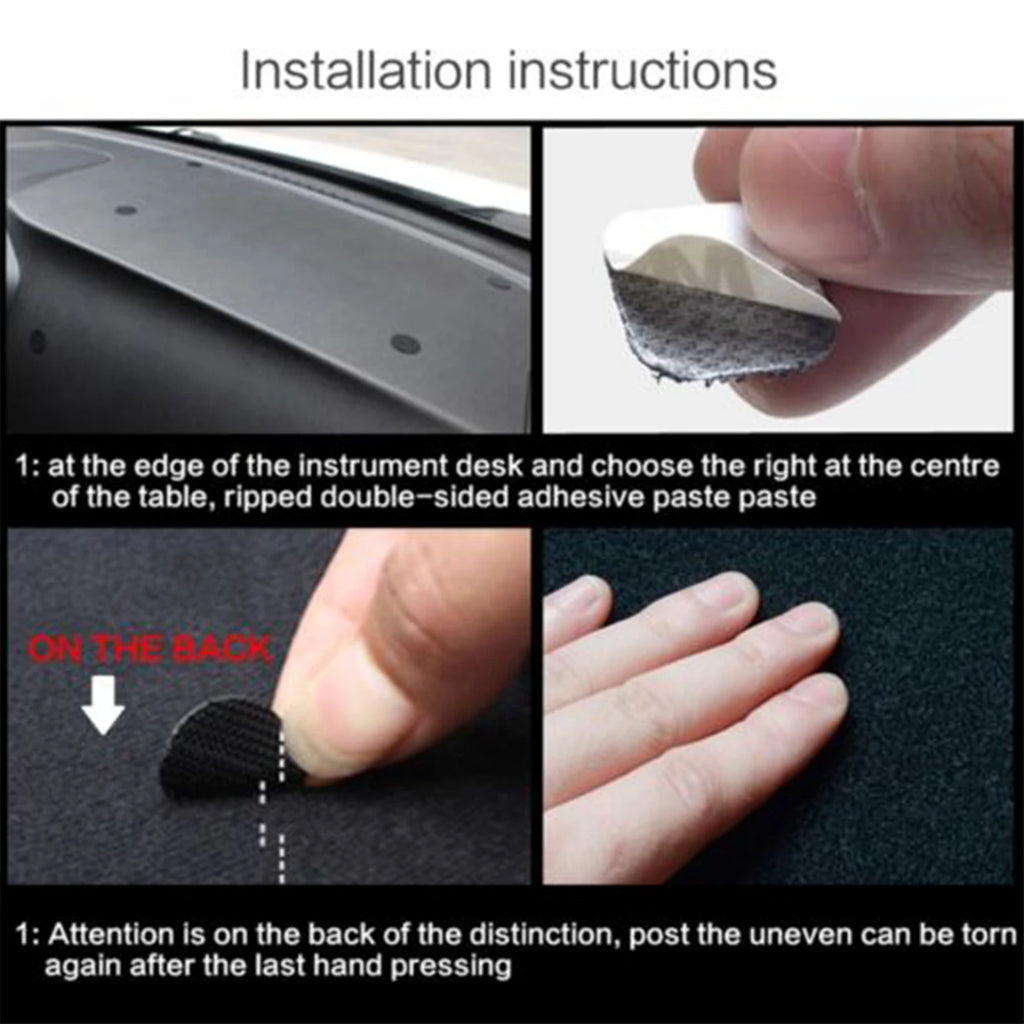 for Nissan Leaf 2017 2018 2019 2020 2021 2022 2023 EV Dashboard Cover Pad Dash Mat Dashmat Car Accessories Carpet