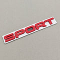 3D Metal Car Letters Sticker  Logo SPORT Badge Rear Trunk Emblem Accessories for Land Rover Discovery Range Rover Defender