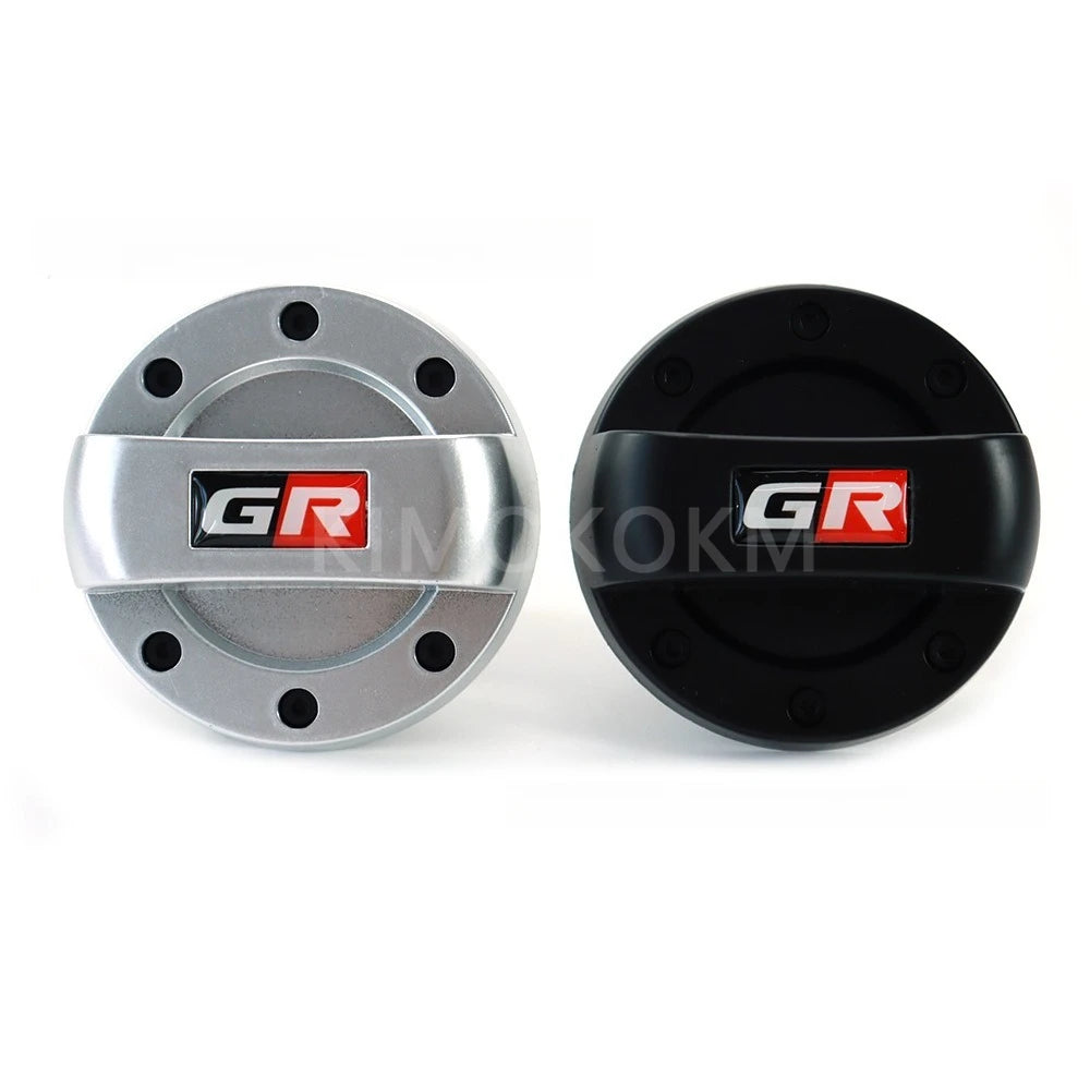 1PCS Aluminum Alloy For GRSport Gazoo Racing Fuel Tank Cap Car Modification Accessories For Toyota GR RAV4 Yaris Hilux Auris