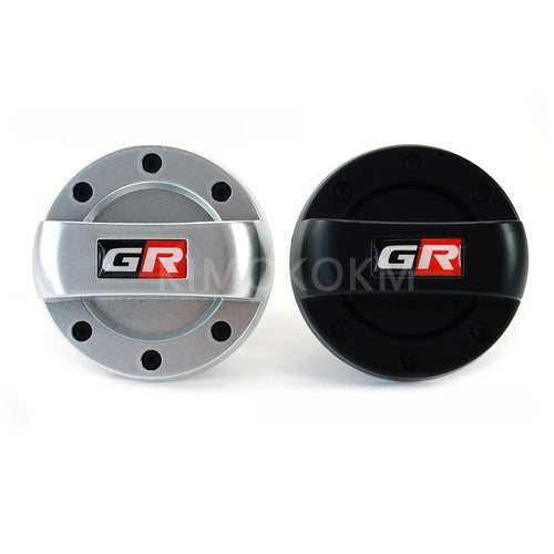 قطعة واحدة من سبائك الألومنيوم لـ GRSport Gazoo Racing غطاء خزان الوقود اكسسوارات تعديل السيارة لسيارات تويوتا GR RAV4 يارس هايلوكس أوريس