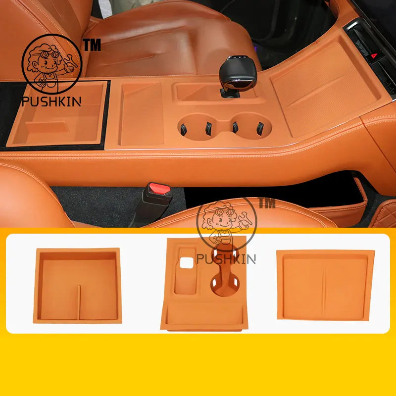 For ROX ADAMAS 2026 Polestones 01 ROX 01 Wireless Charging Silicone Pad Central Control Water Cup Anti Slip Dustproof And Pad