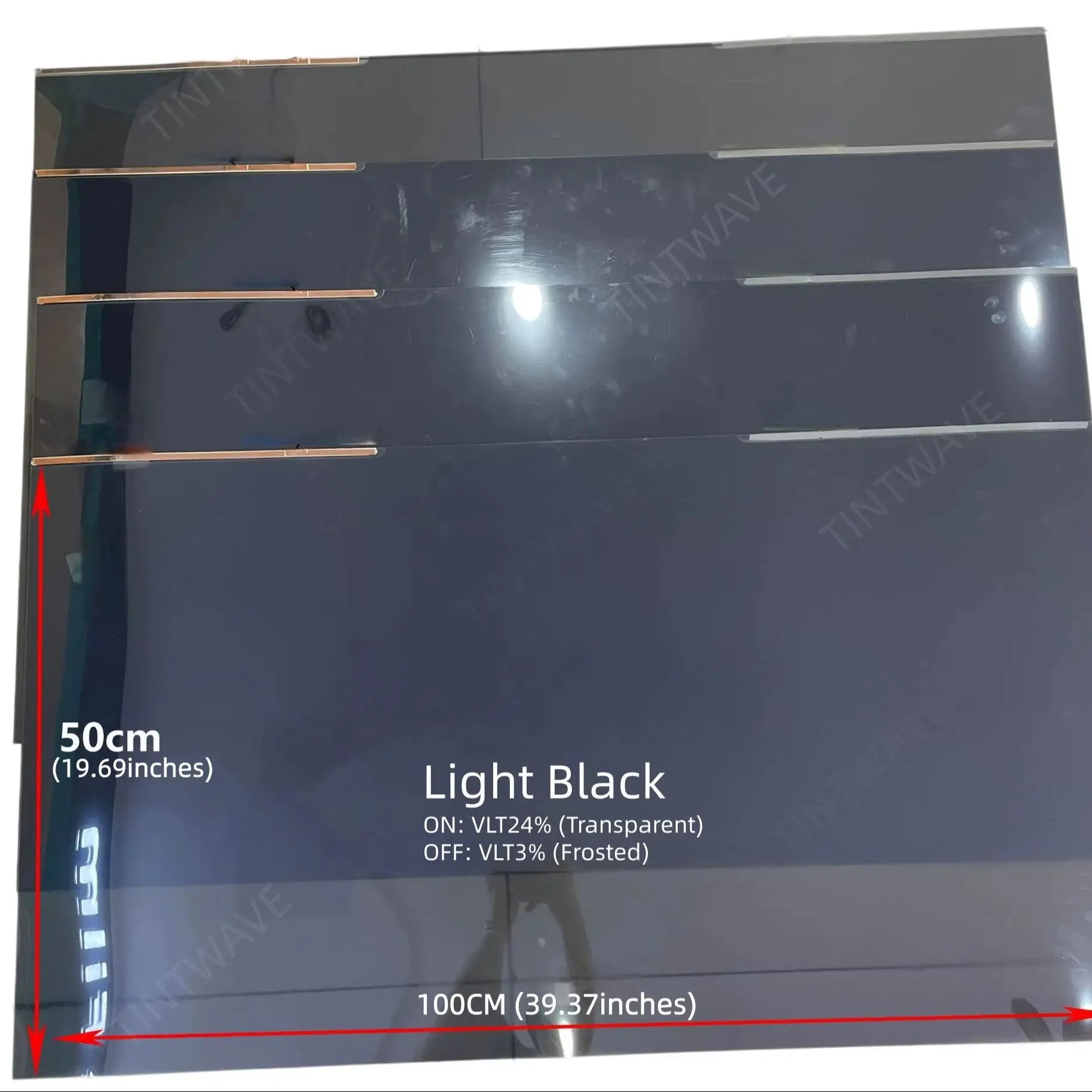 TINTWAVE Switchable Smart Tint Auto Window Dimming Film Heat UV Block Car Tint