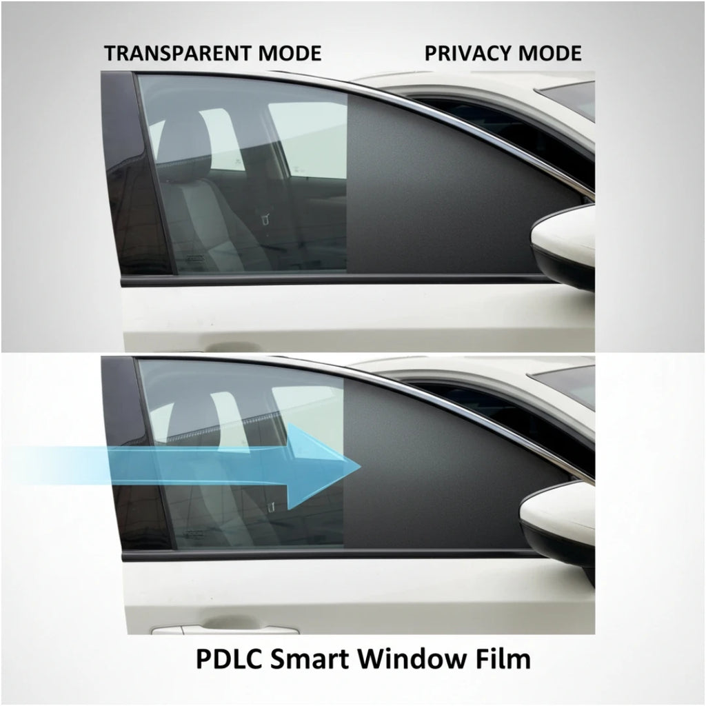 TINTWAVE Smart Tint Film VLT35 Switchable Privacy Window Tint Film Kit for Car Side Windows 2PCS / 4PCS