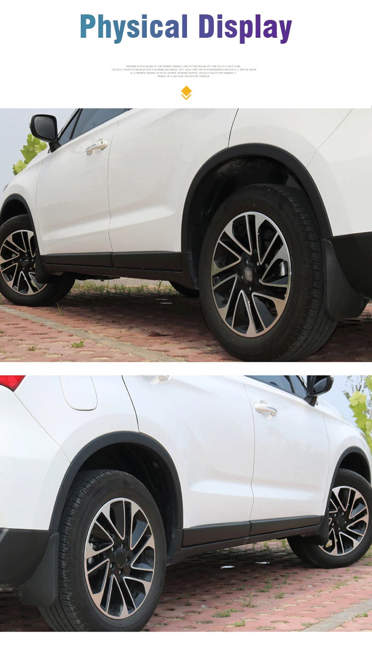 4PCS For Nissan Armada Patrol QX80 Y62 2021~2024 Mudflap Mudflaps Fender Front Rear Flaps Splash Guard Car Accessories Mud Flaps