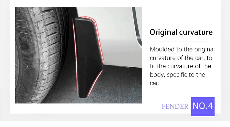 4PCS For Nissan Armada Patrol QX80 Y62 2021~2024 Mudflap Mudflaps Fender Front Rear Flaps Splash Guard Car Accessories Mud Flaps
