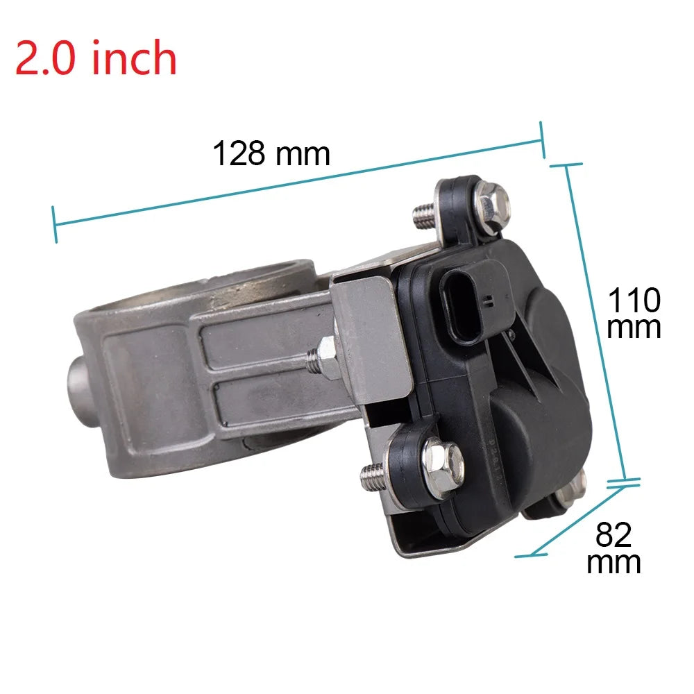 Electric Exhaust Control Valve Dual Set With Remote Cutout Control For 2"/2.36"/2.5"/2.75"/3" Pipe 2pcs Valve
