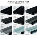 50cmX300cm IR100% Nano Ceramic Film Super Quality High Heat Resistant Car Glass Solar Tint Window Films Protective