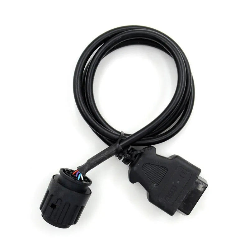 Motorcycles 10 Pin Adapter ICOM-D Cable 10Pin To 16Pin OBD2 Diagnostic Connector Motobikes OBD 2 Extension Cable